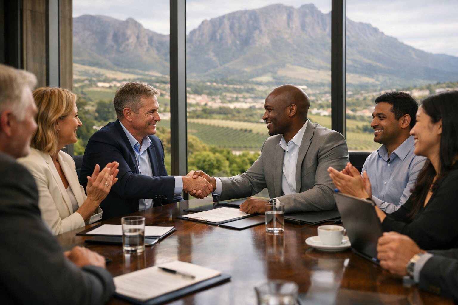 Business consultation in Cape Town